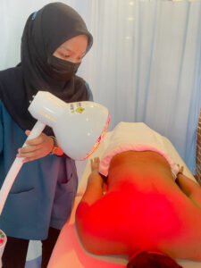 Infrared as a part of treatment